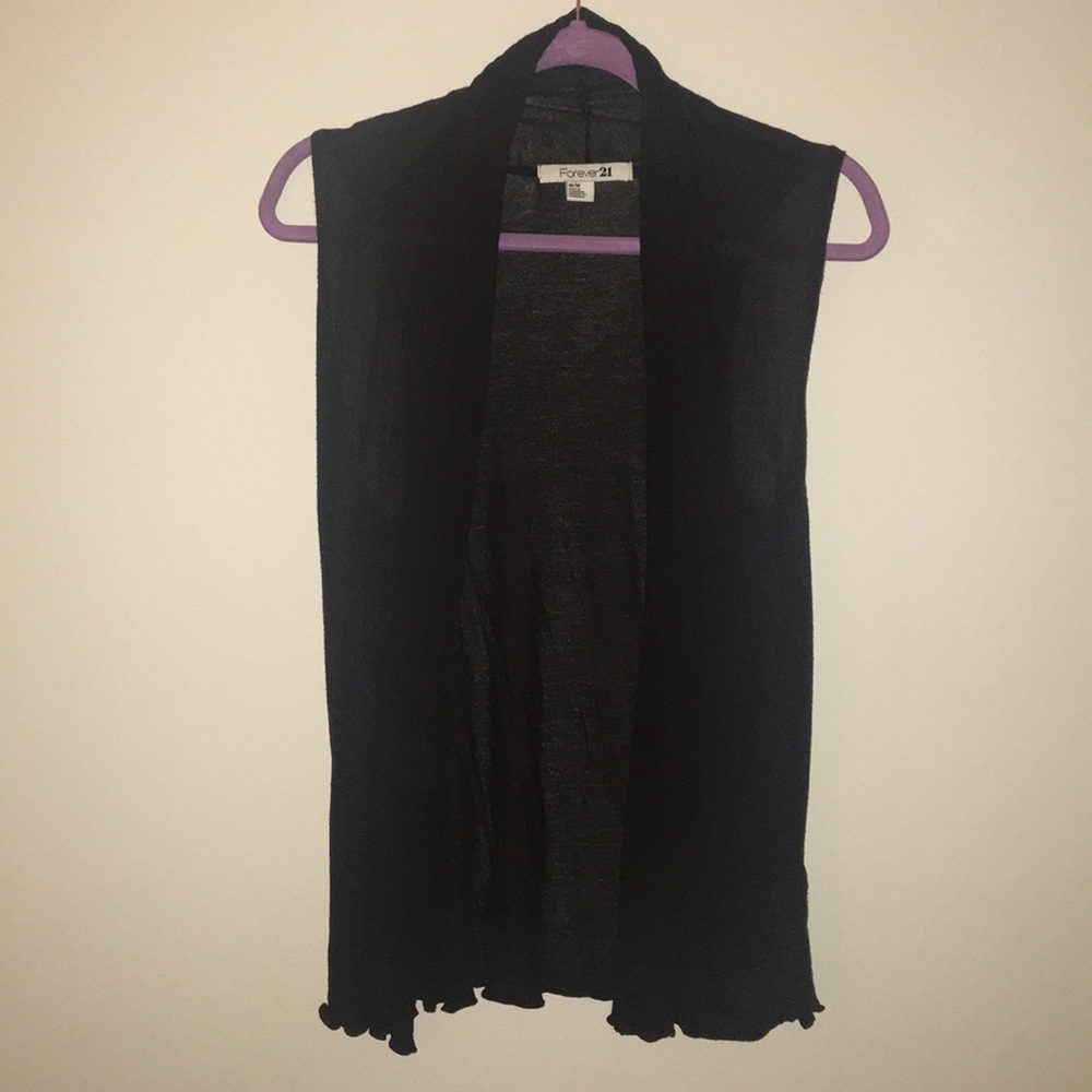 Forever21 light sweater vest.